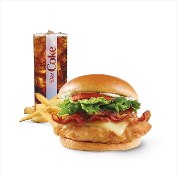 Wendys Asiago Ranch Chicken Club Combo