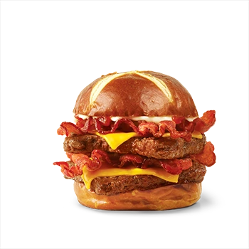 Wendys Pretzel Baconator