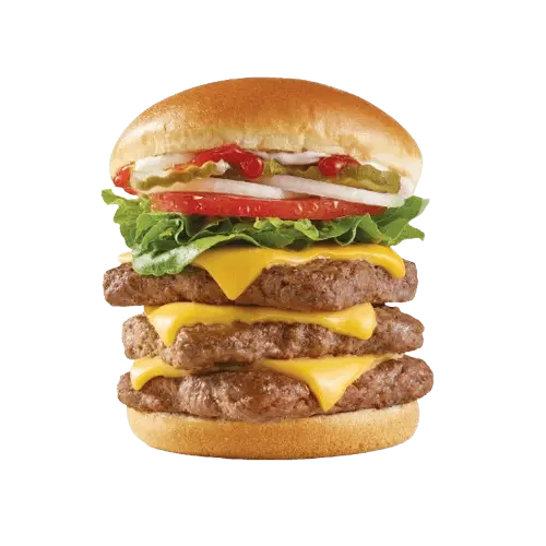 Wendy's Big Bacon Classic Triple Burger