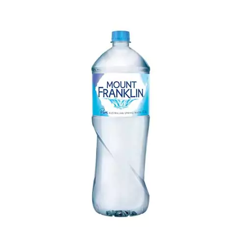 Wendy's Australia Menu With Prices (2025) 37 Mount Franklin Water AUS