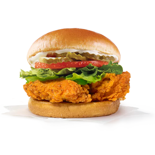 Wendy's Australia Menu With Prices (2025) 10 Spicy Chicken Tender Burger AUS