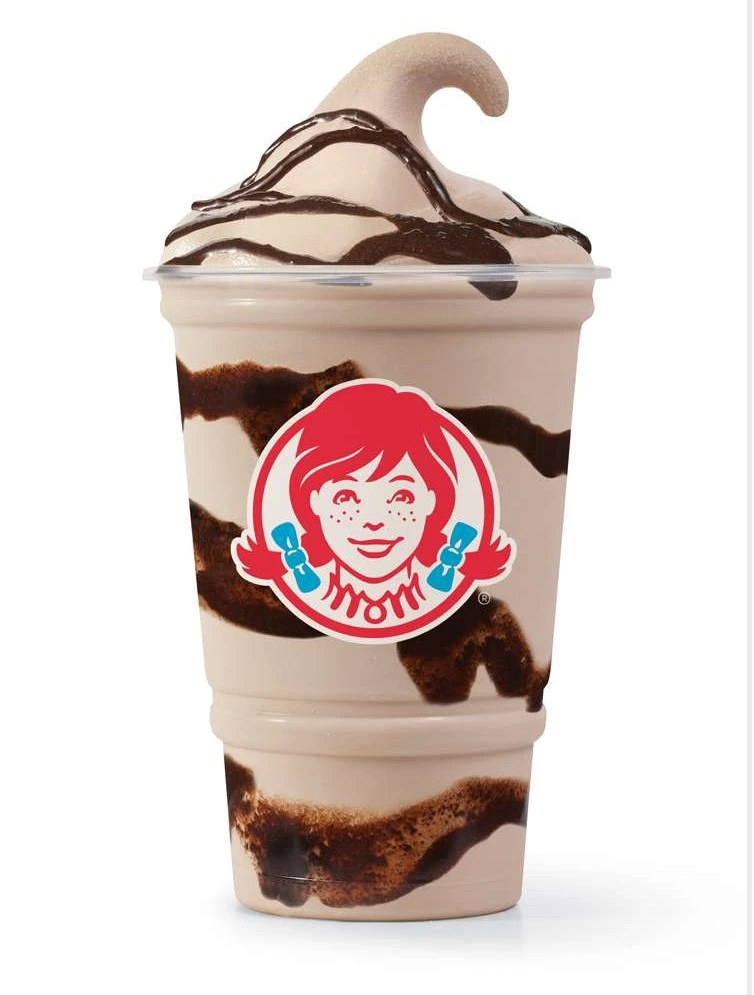 Wendy's Chocolate Thin Mint Frosty