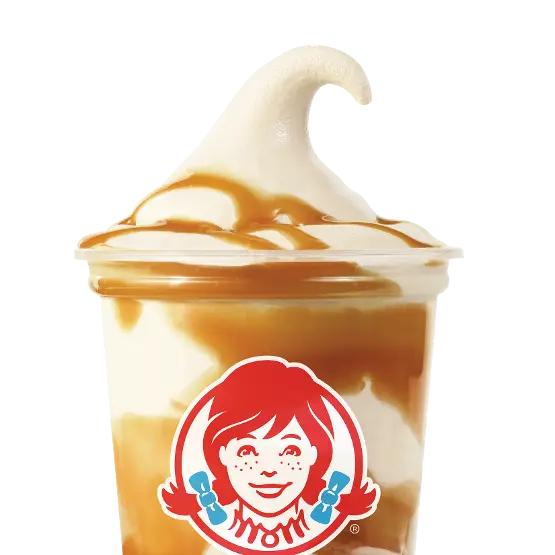 Wendy’s Frosty Menu Prices (2025) 9 Wendy's caramel vanilla frosty swirl