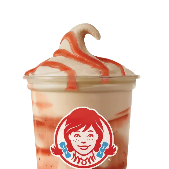 Wendy’s Frosty Menu Prices (2025) 13 Wendy's strawberry chocolate frosty swirl