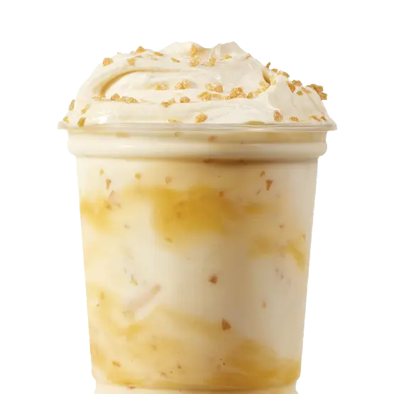 Wendy’s Frosty Menu Prices (2025) 16 Wendy's Caramel Crunch Vanilla Frosty Fusion