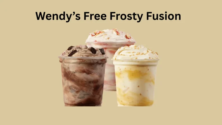 Wendy's Free Frosty Fusion Promotion