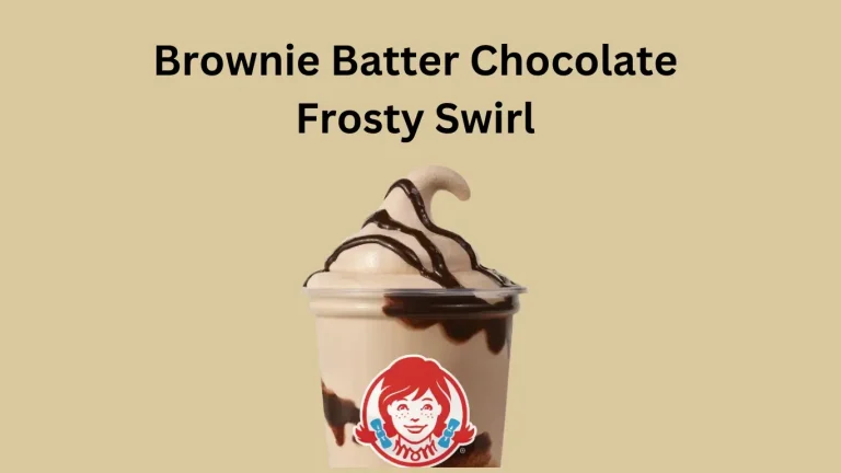 Wendy Brownie Batter Chocolate Frosty Swirl nutrition and calories