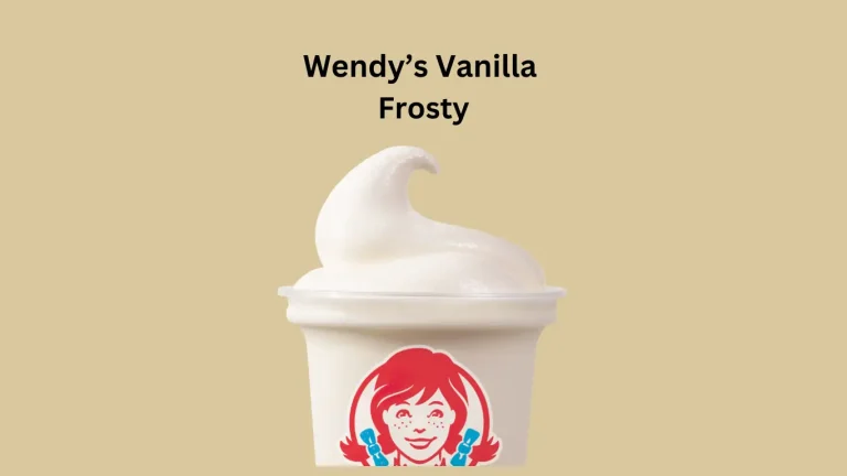 Wendy's Vanilla Frosty Nutrition and Calories
