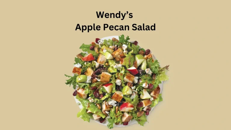 Wendy's Apple Pecan Salad nutrition and calories