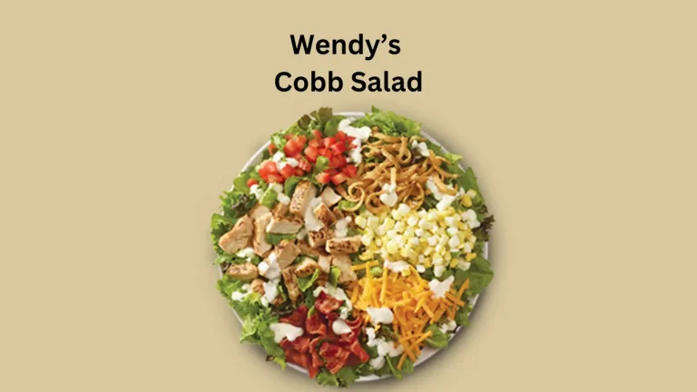 Wendy's Cobb Salad nutrition and calories