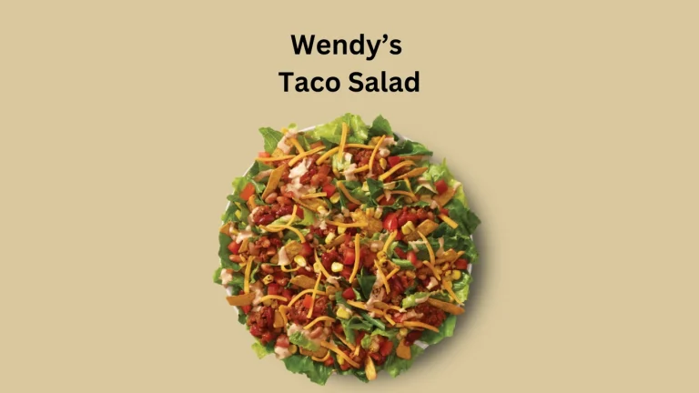 Wendy's Taco Salad nutrition and calories